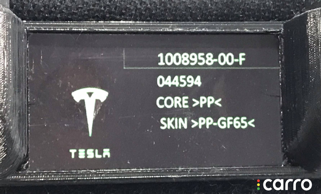 1008958-00-D, 1120212-00-B Полка багажника Tesla Model S 2016г. - фото №6