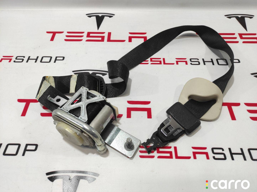 1019468-02-B Ремень безопасности передний левый Tesla Model S 2013г. - фото №1