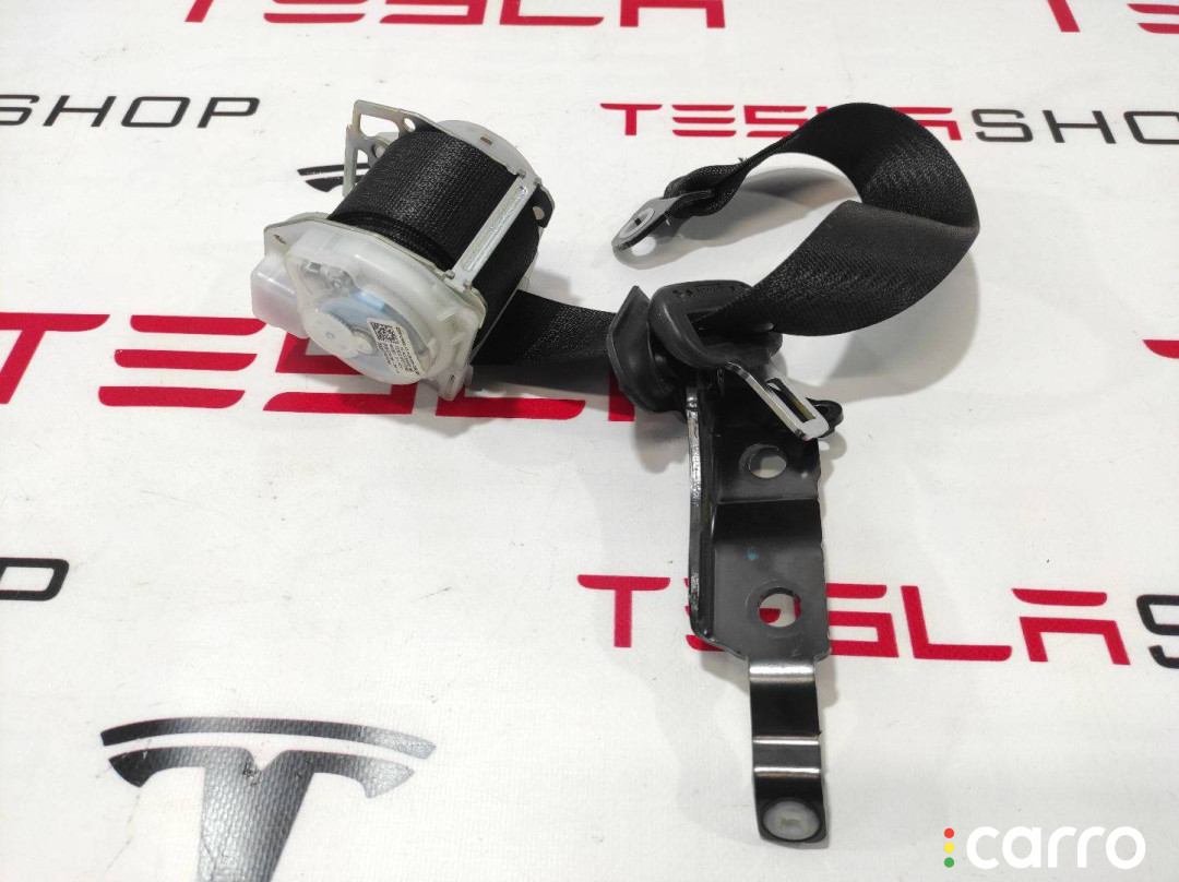 1023136-00-C, 1022115-00-B Ремень безопасности задний правый нижний Tesla Model S 2013г. - фото №1