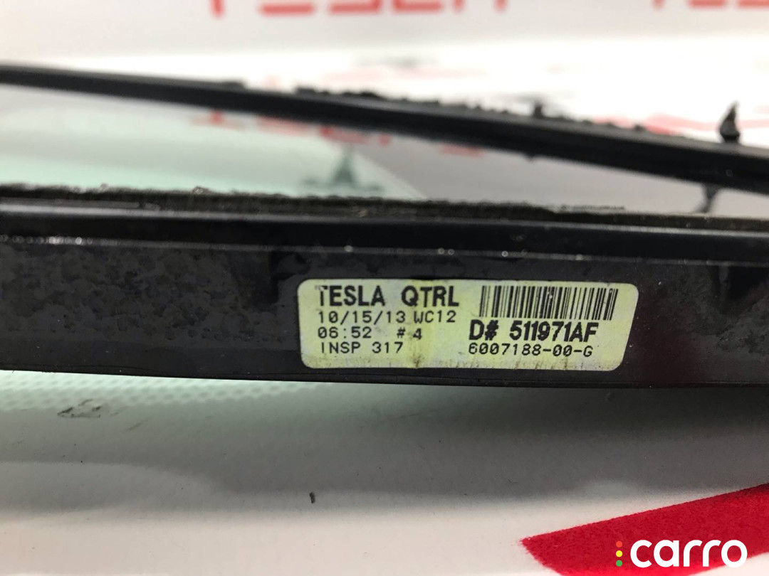 1051820-00-E стекло кузовное левое Tesla Model S 2013г. - фото №4