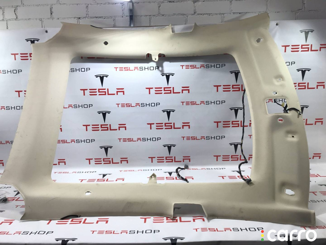 1002472-00-G, 1045932-S0-B, 1004556-00-F Обшивка потолка Tesla Model S 2015г. - фото №1