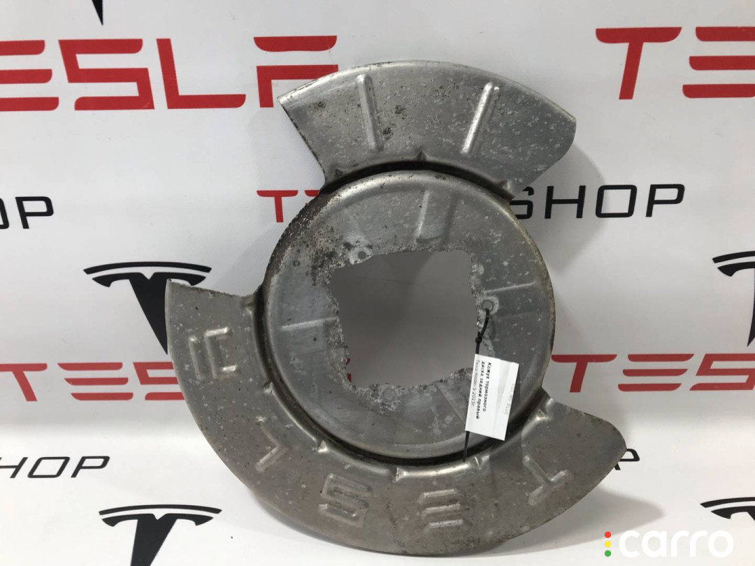 6006433-00-A Кожух тормозного диска Tesla Model S 2015г. - фото №1