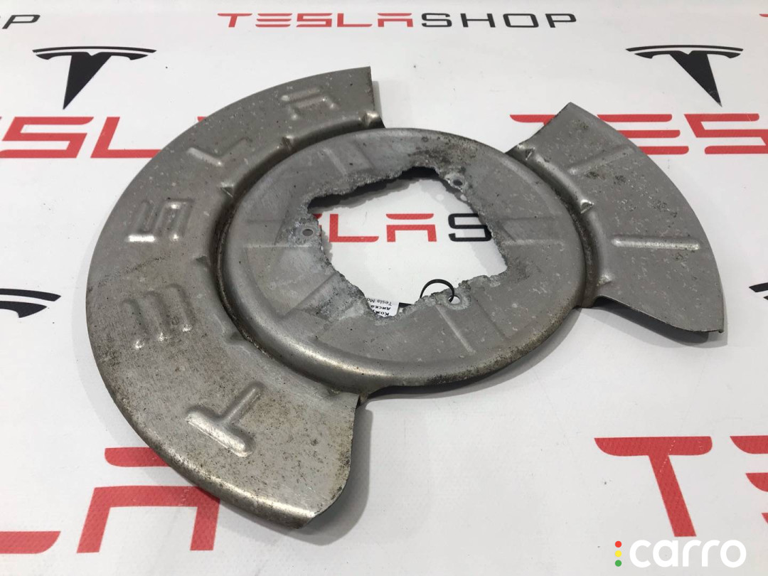 6006433-00-A Кожух тормозного диска Tesla Model S 2015г. - фото №2