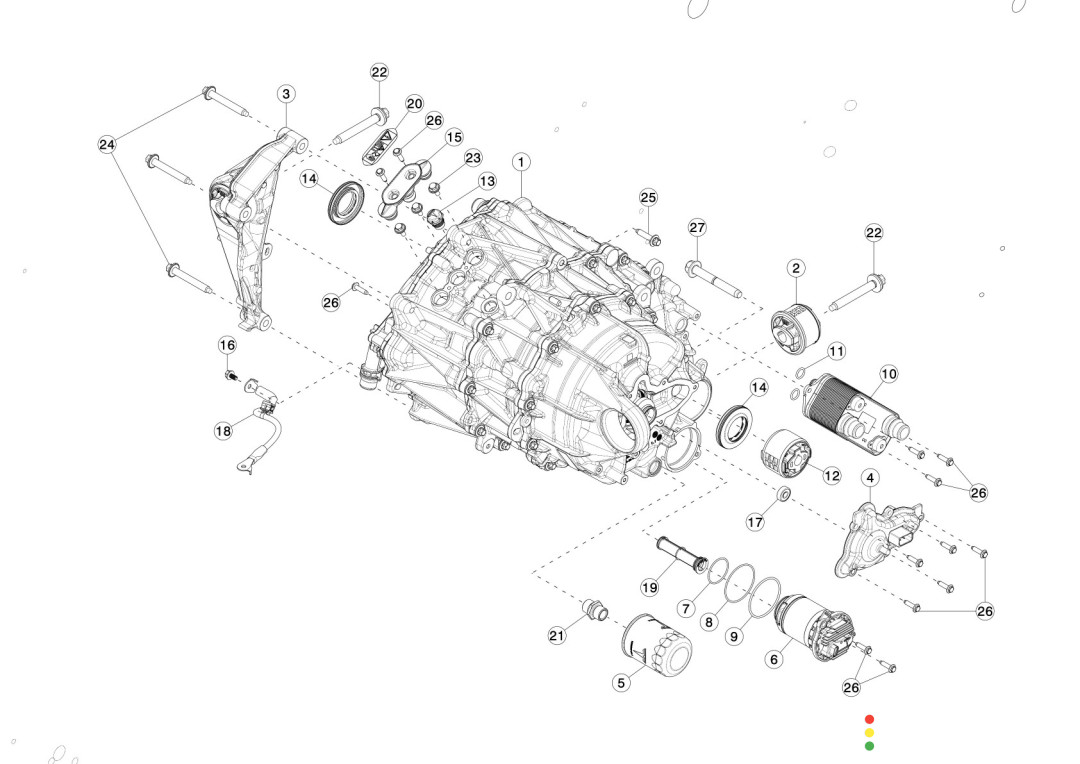 1096984-00-C Электродвигатель Tesla Model 3 2020г. - фото №1