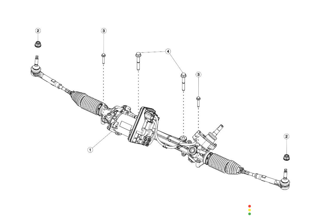 1044831-99-E Руль Tesla Model 3 2020г. - фото №1
