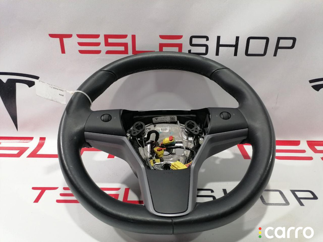 1105324-00-J Руль Tesla Model 3 2019г. - фото №1
