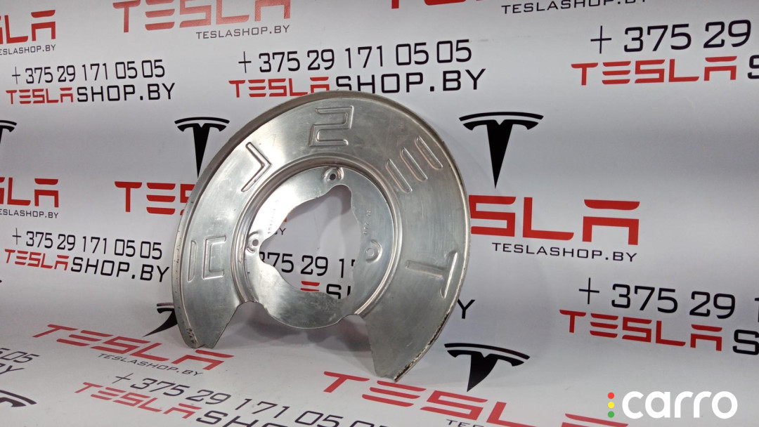 1044666-00-C Кожух тормозного диска Tesla Model 3 2019г. - фото №1