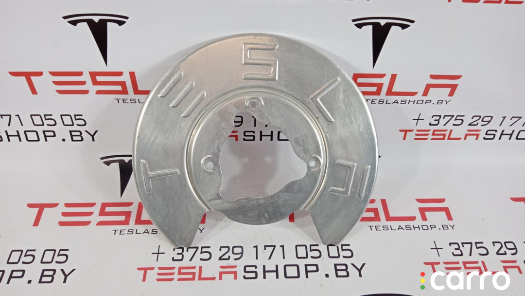 1044666-00-C Кожух тормозного диска Tesla Model 3 2019г. - фото №2