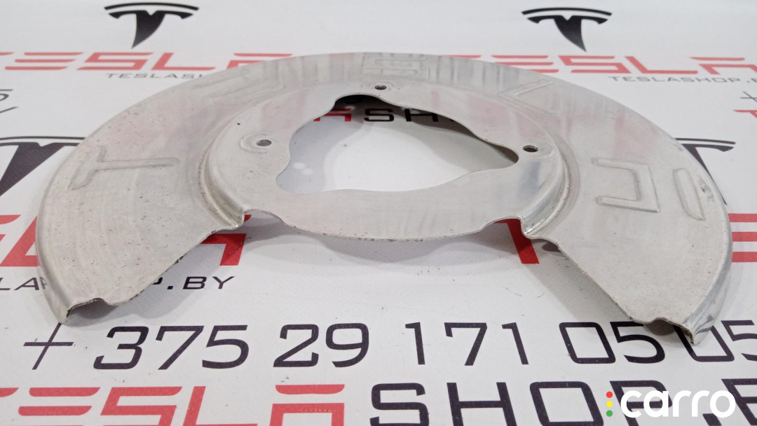 1044666-00-C Кожух тормозного диска Tesla Model 3 2019г. - фото №3