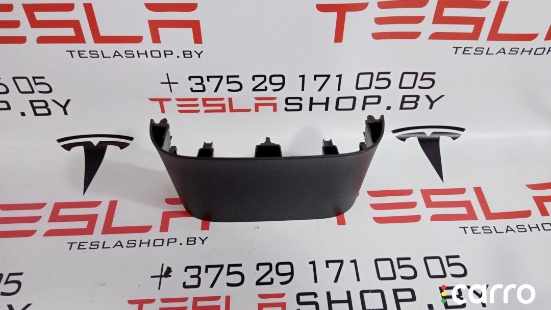 1108494-00-B декоративная накладка центральной консоли Tesla Model 3 2019г. - фото №1