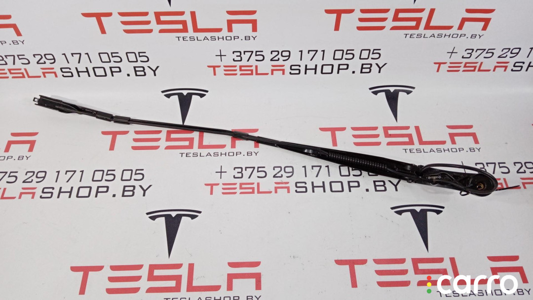 1046669-00-D щеткодержатель (поводок стеклоочистителя, дворник) левый Tesla Model X 2020г. - фото №1