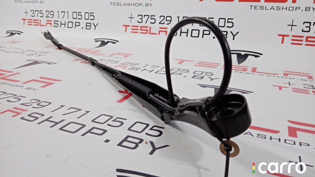 1046669-00-D щеткодержатель (поводок стеклоочистителя, дворник) левый Tesla Model X 2020г. - фото №3