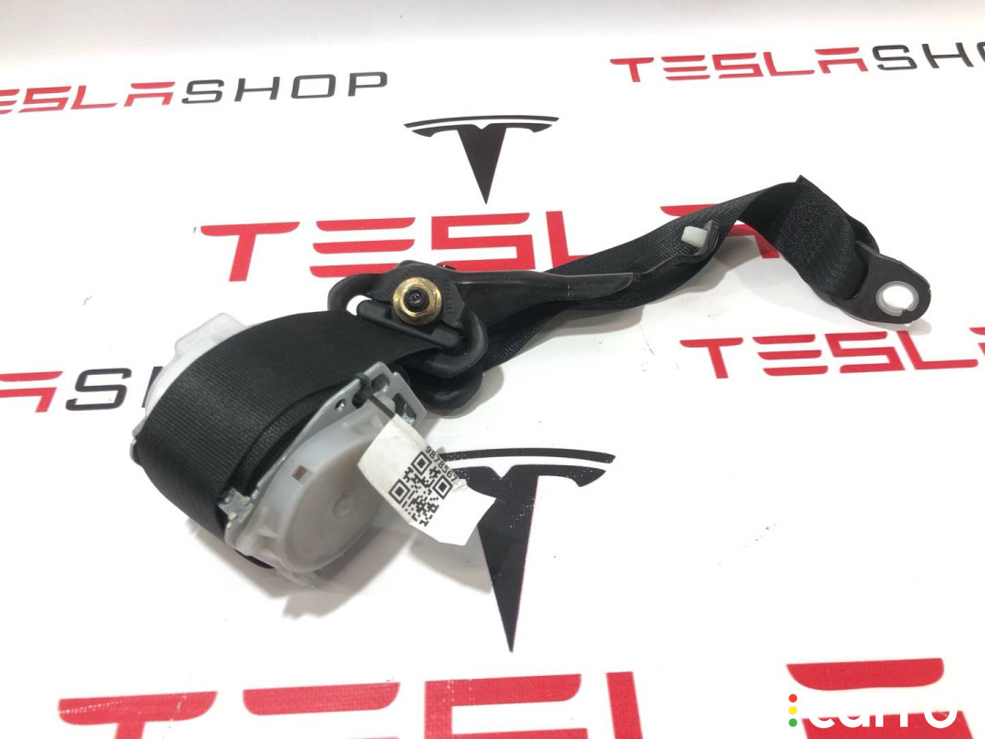 1023136-00-B, 1022114-00-B Ремень безопасности задний левый Tesla Model S 2014г. - фото №1