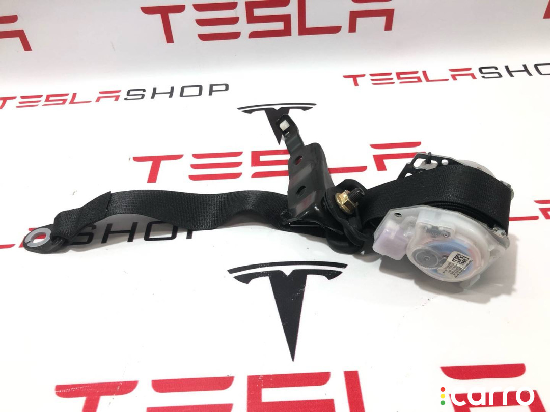 1023136-00-B, 1022114-00-B Ремень безопасности задний левый Tesla Model S 2014г. - фото №2