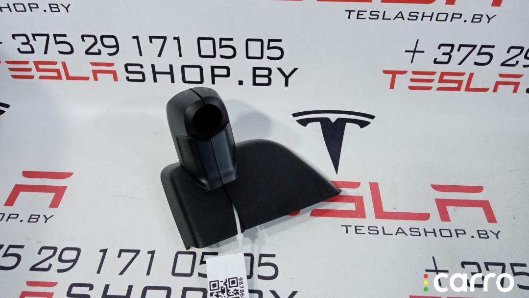1008369-00-F, 1008370-00-F накладка зеркала внутреннего Tesla Model S 2014г. - фото №1