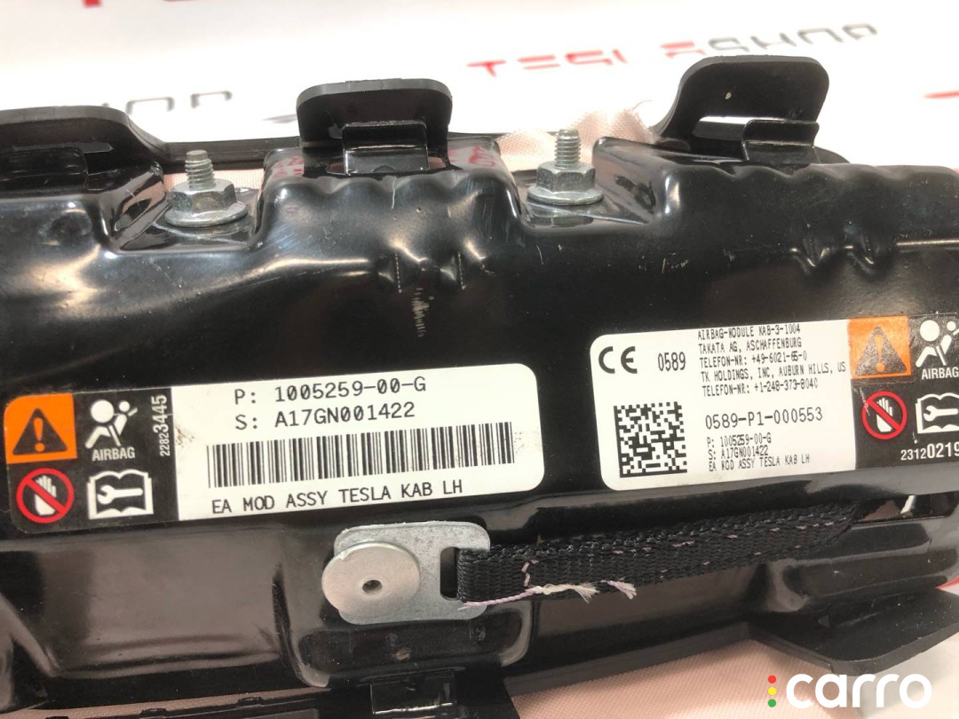 1005259-00-G Подушка безопасности коленная Tesla Model S 2015г. - фото №4