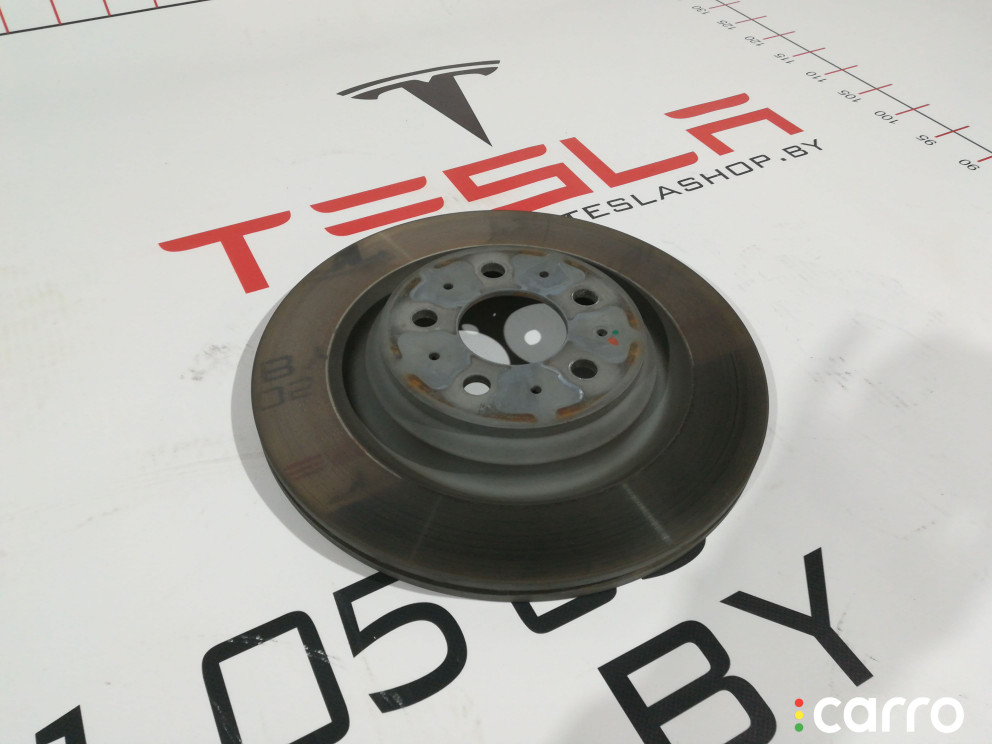 1044631-00-D диск тормозной задний Tesla Model 3 2019г. - фото №1