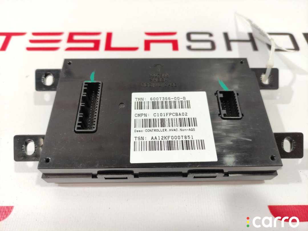 6007366-00-B, 6007366-00-E Блок управления печки/климат-контроля Tesla Model S 2014г. - фото №1