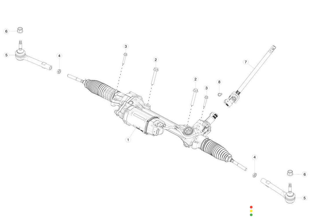 1027561-00-B Руль Tesla Model X 2020г. - фото №1