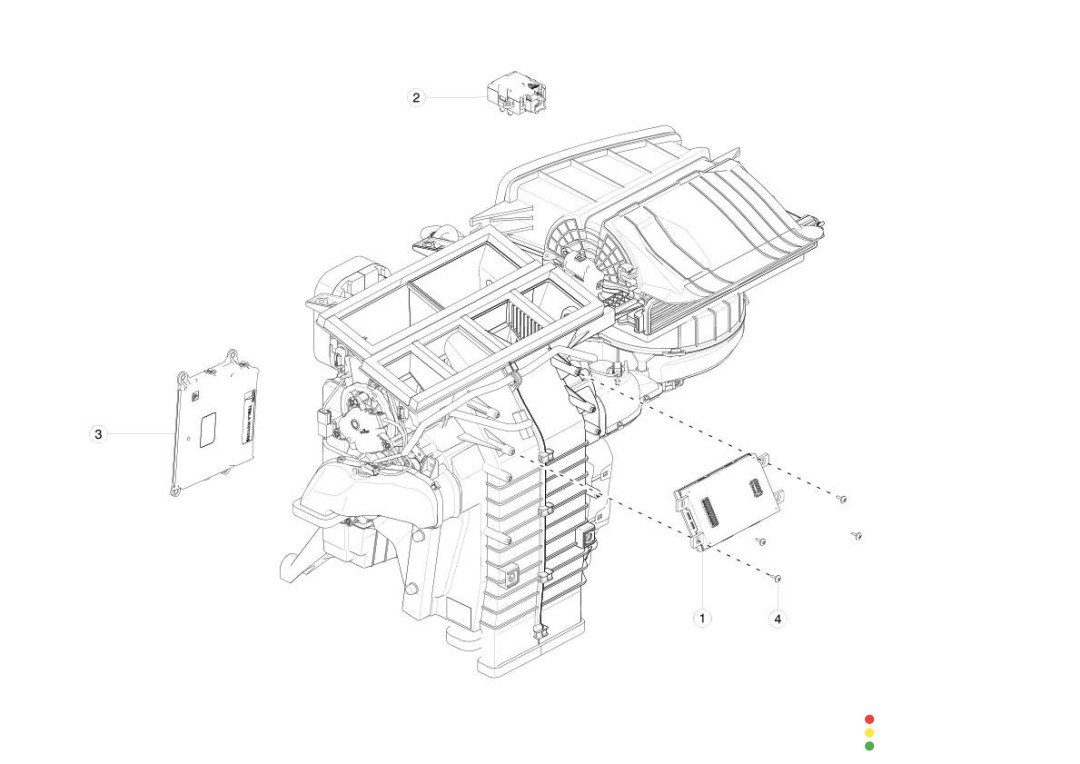 1021296-00-G вентилятор охлаждения батареи Tesla Model X 2020г. - фото №1