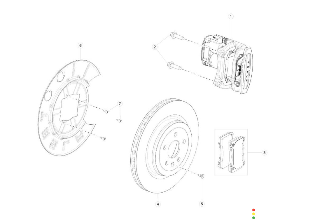1072161-00-A Кожух тормозного диска Tesla Model S 2020г. - фото №1