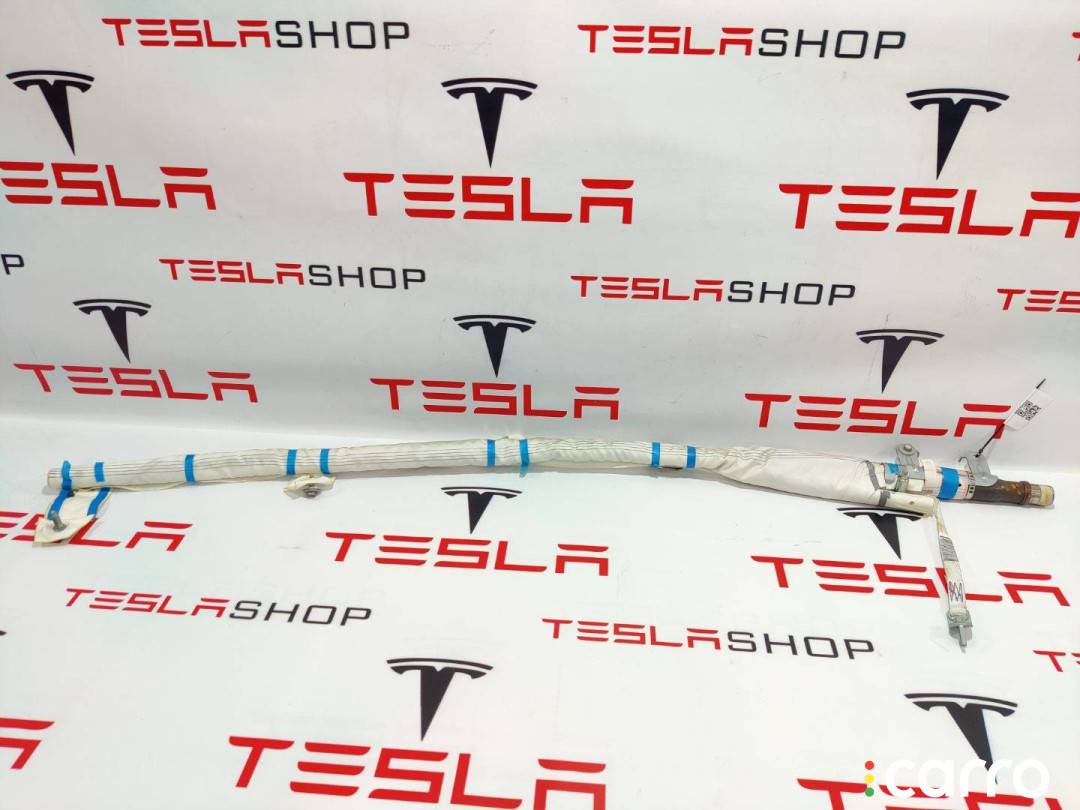 1036756-00-H Подушка безопасности боковая (шторка) левая Tesla Model X 2019г. - фото №1