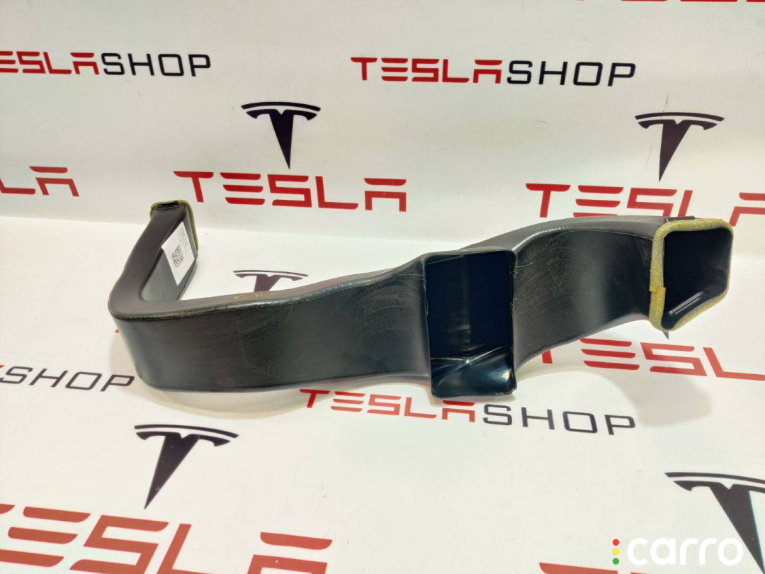 1090886-00-A воздуховод (дефлектор) радиатора правый Tesla Model X 2019г. - фото №2