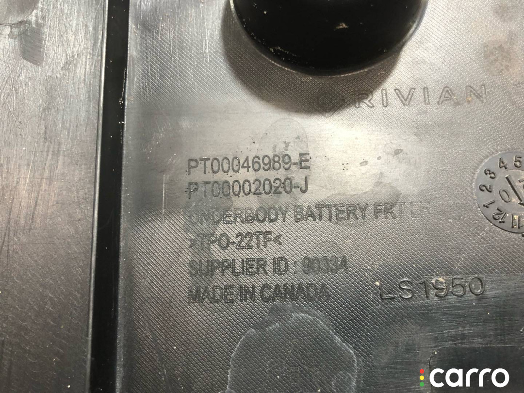 PT00002020-J, PT00046989-E защита днища Rivian R1T 2022г. - фото №4