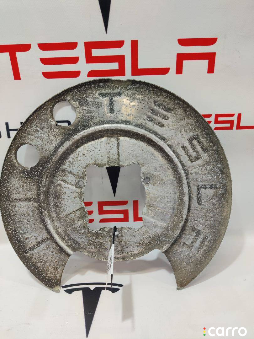 1072160-00-A Кожух тормозного диска Tesla Model X 2019г. - фото №2