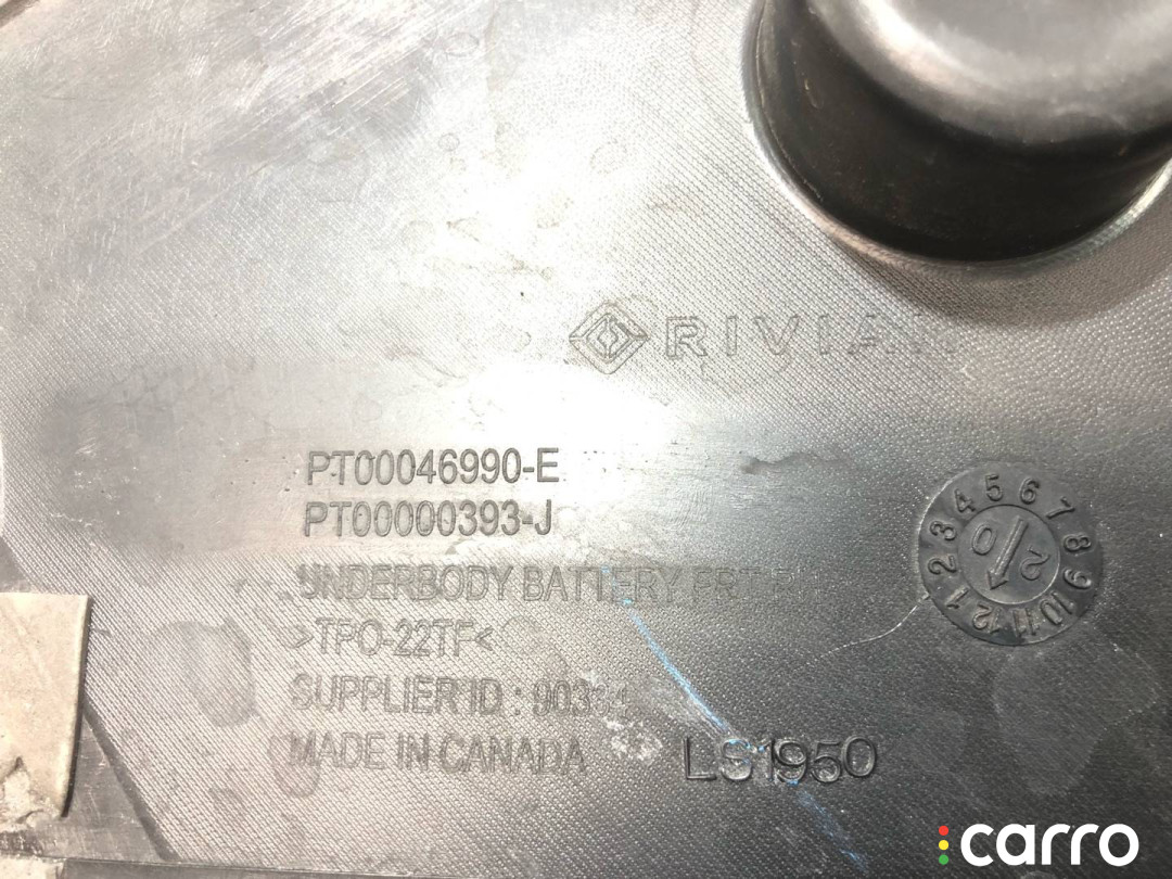 90334, PT00000393-J, PT00046990-E защита днища Rivian R1T 2022г. - фото №5