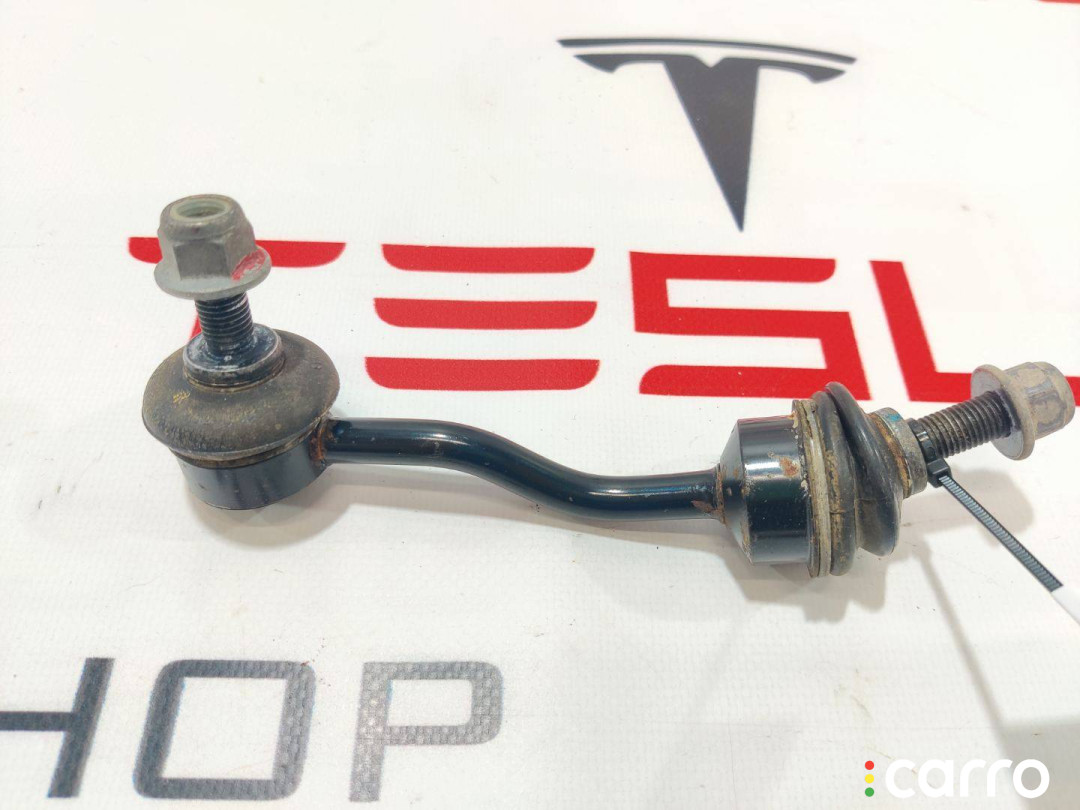 1027491-00-A стойка стабилизатора задняя Tesla Model X 2019г. - фото №1