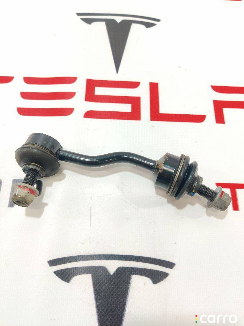 1027491-00-A стойка стабилизатора задняя Tesla Model X 2019г. - фото №1