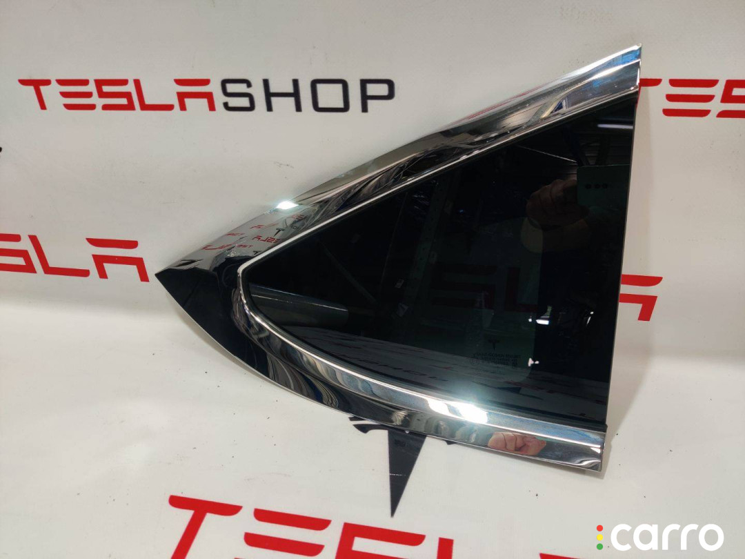 1098757-00-G, 1080703-00-G Форточка в заднее крыло Tesla Model X 2019г. - фото №1