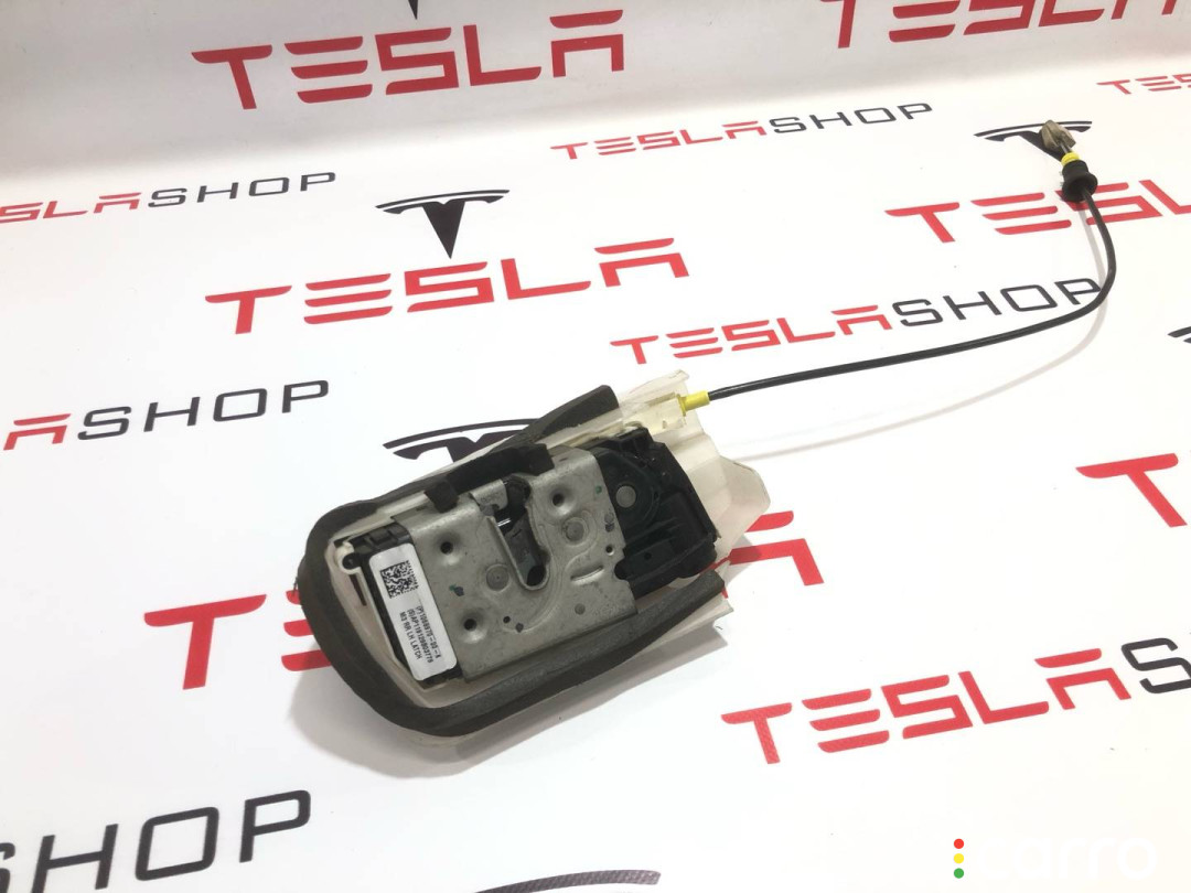 1068970-00-L, 1500674-00-A замок двери задней левой Tesla Model 3 2019г. - фото №3