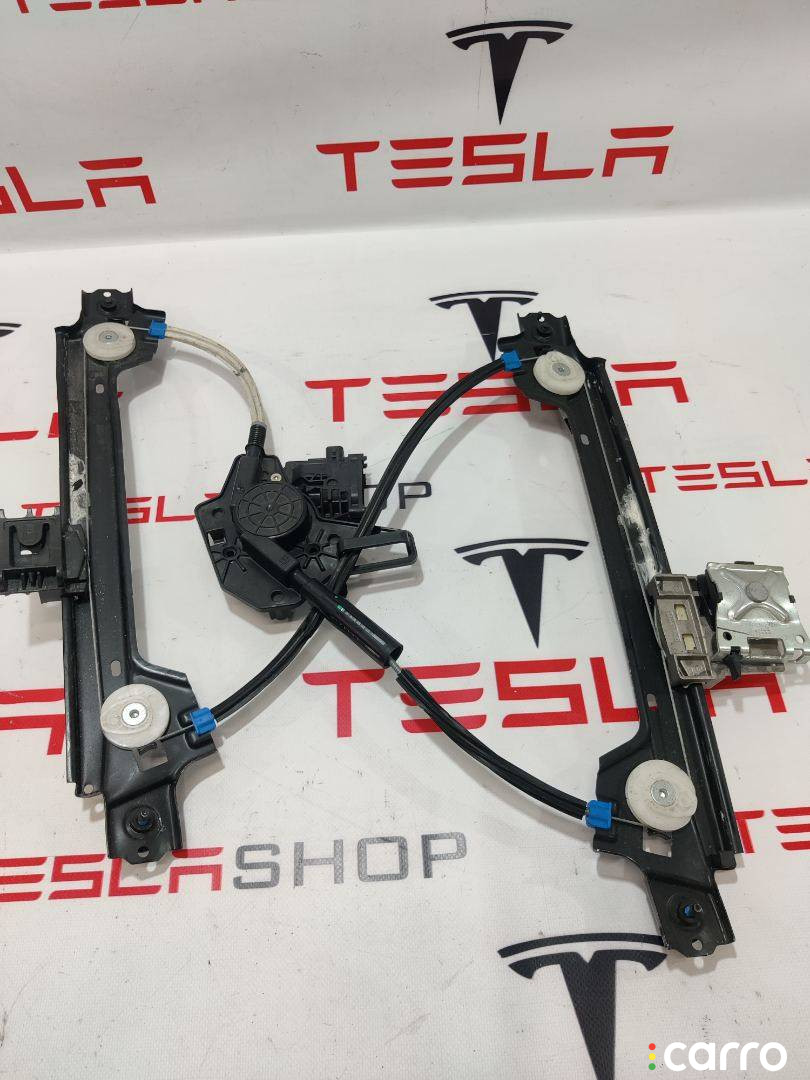 1028821-00-F стеклоподъемник задний правый Tesla Model X 2019г. - фото №3