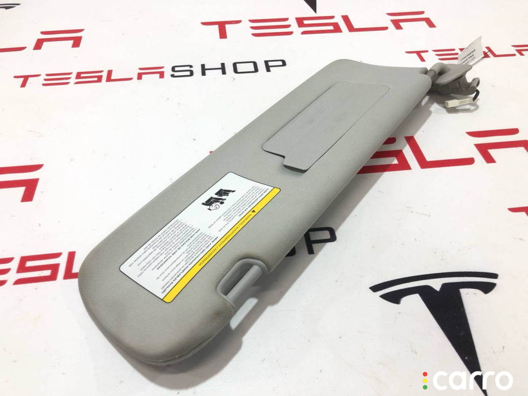 1088738-01-I, 1108084-00-F, 1490405-01-B Козырек солнцезащитный левый Tesla Model 3 2019г. - фото №2