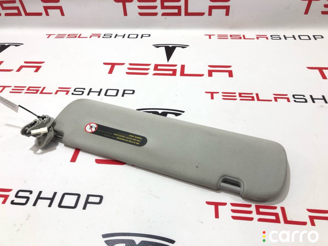 1088738-01-I, 1108084-00-F, 1490405-01-B Козырек солнцезащитный левый Tesla Model 3 2019г. - фото №3
