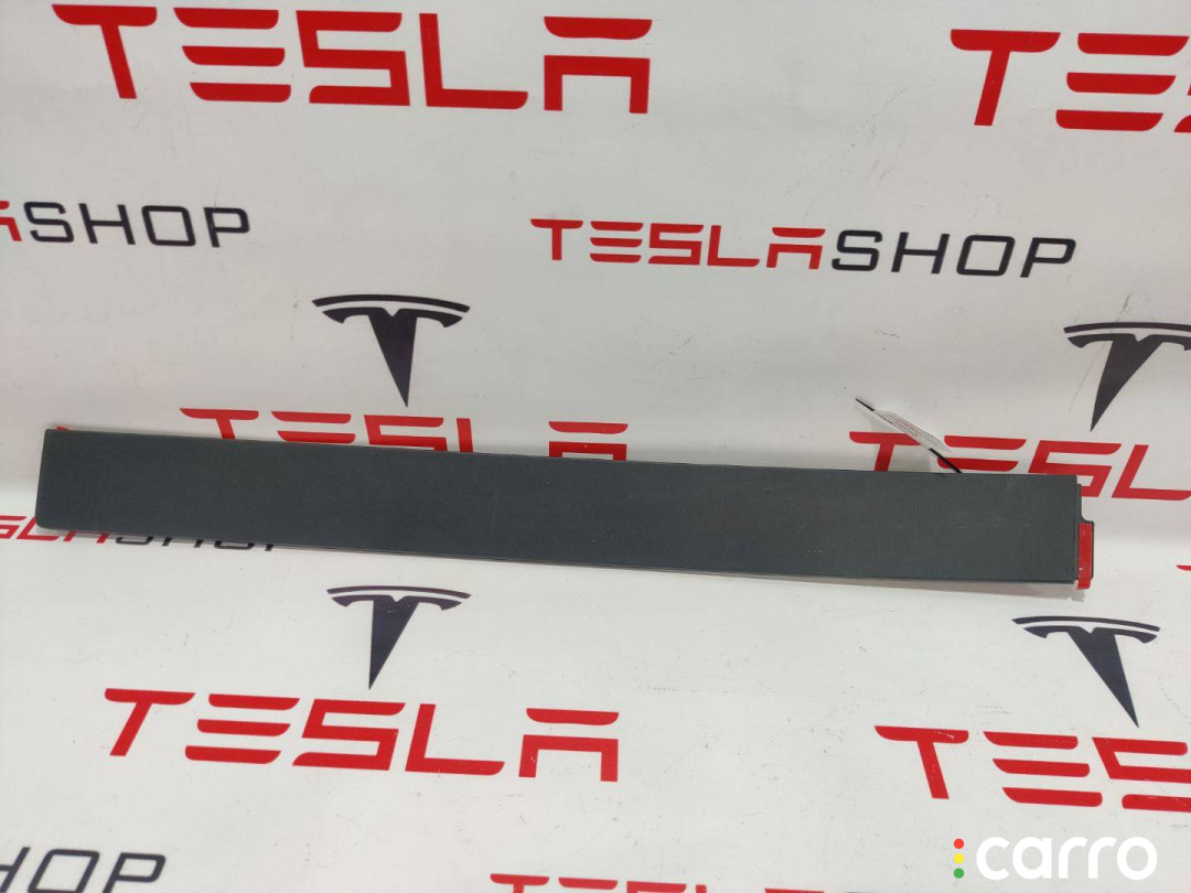 1035203-00-E, 1035121-00-E молдинг двери задней левой Tesla Model X 2019г. - фото №1