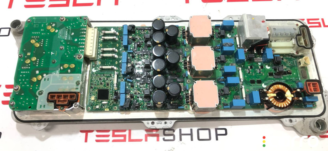 1093219-10-G, 1096187-10-E, 1135558-00-C преобразователь напряжения Tesla Model 3 2019г. - фото №6