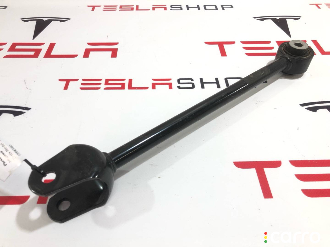 1044444-00-A, 1044441-00-F Рычаг продольный задний Tesla Model 3 2019г. - фото №1