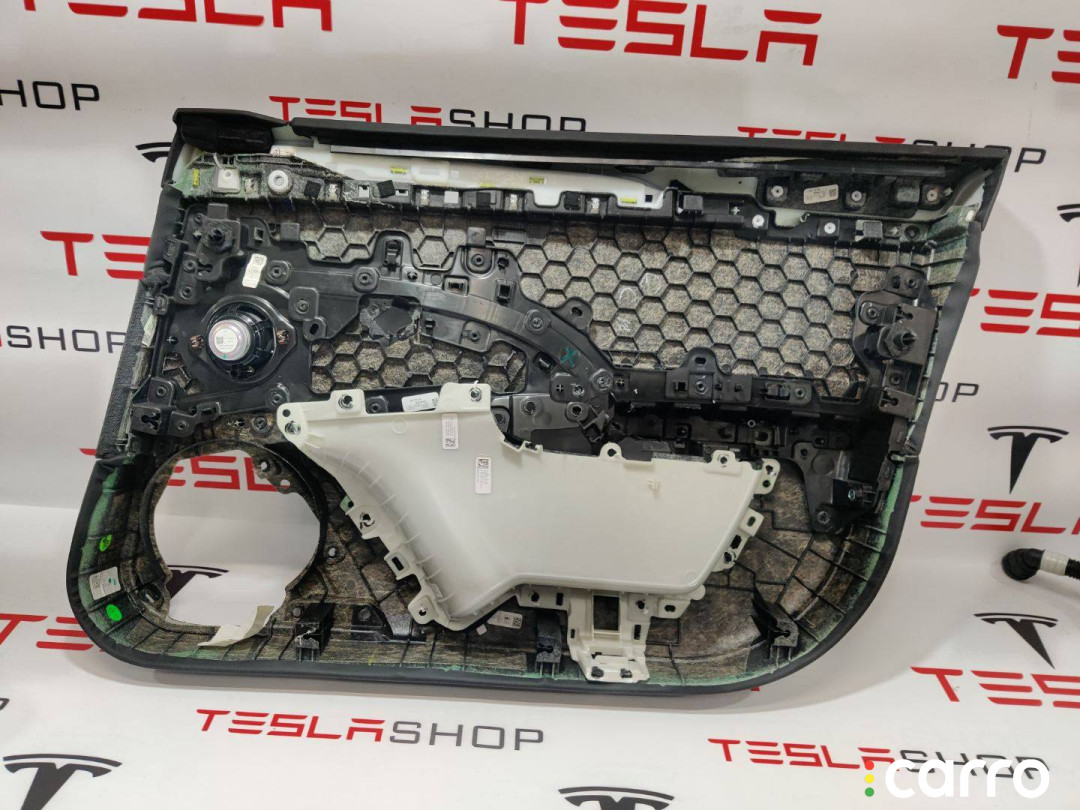 1633447-01-D обшивка двери передней левой Tesla Model S 2-й рест 2021г. - фото №5
