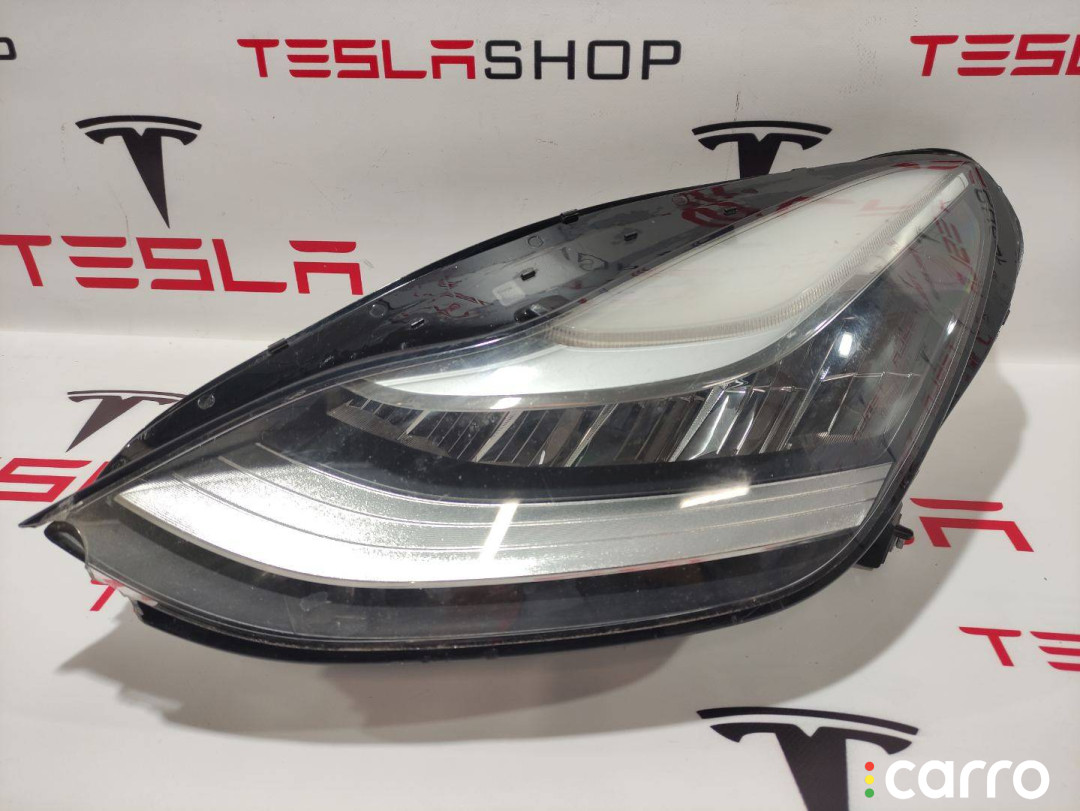 107737110I Фара левая Tesla Model 3 2019г. - фото №1