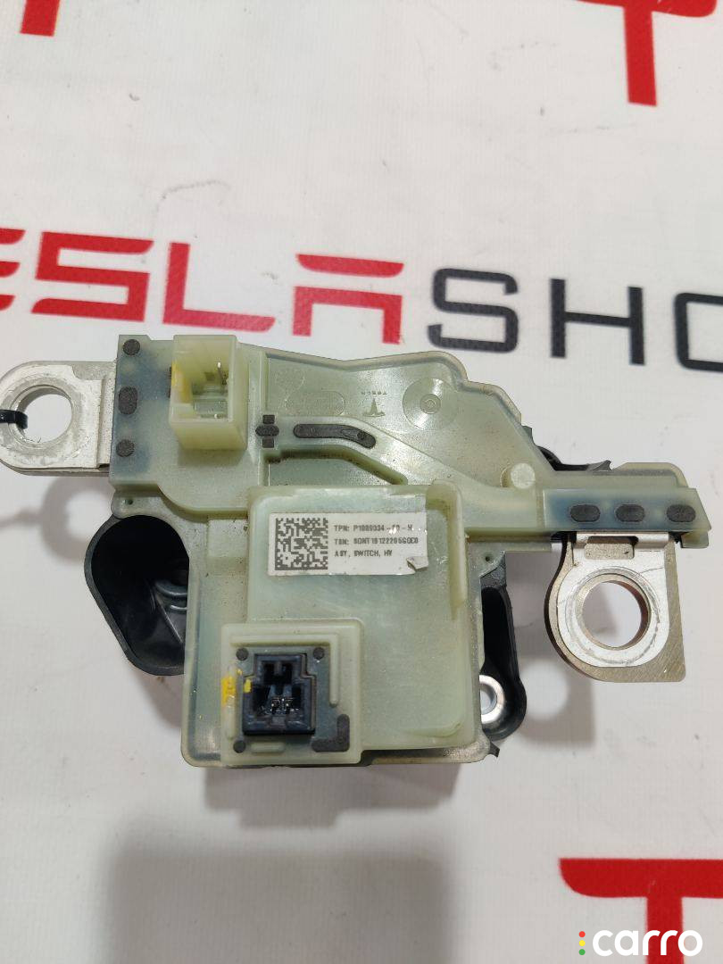 1089334-00-J, 1496221-01-A, 1500620-01-A контактор высоковольтной батареи Tesla Model 3 2019г. - фото №1