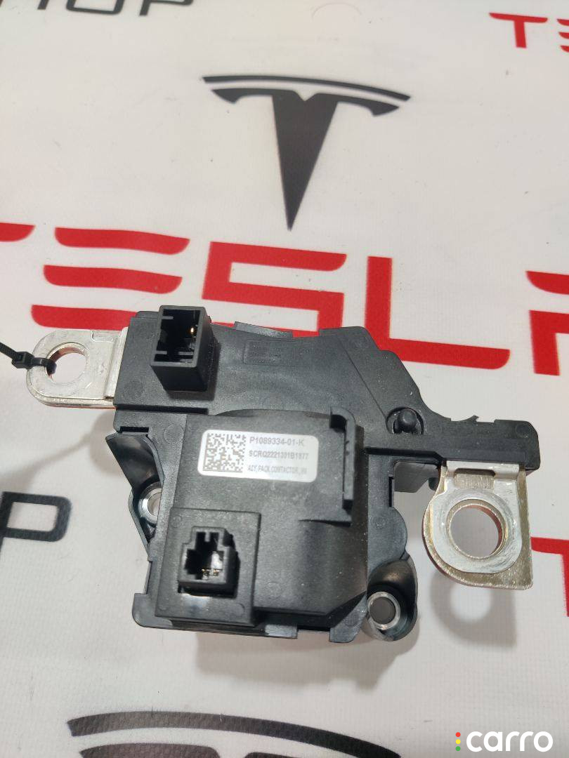 1089334-00-J, 1496221-01-A, 1500620-01-A контактор высоковольтной батареи Tesla Model 3 2019г. - фото №1