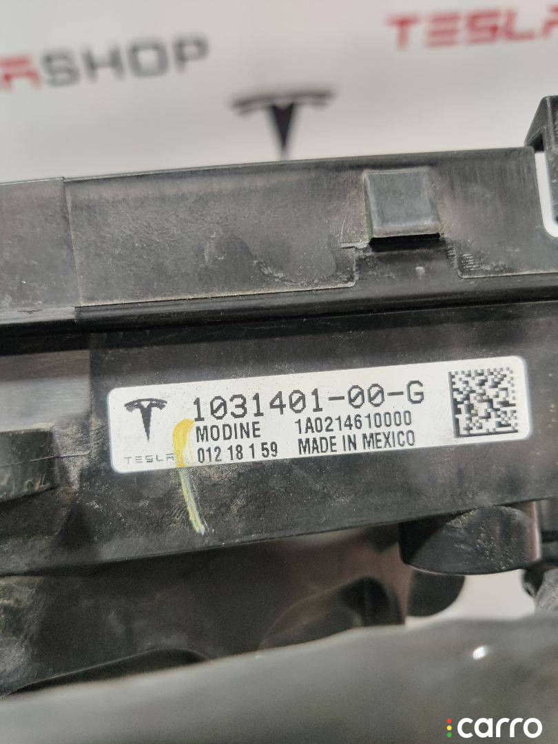 1031401-00-G, 1048500-00-F Вентилятор радиатора Tesla Model X 2019г. - фото №2