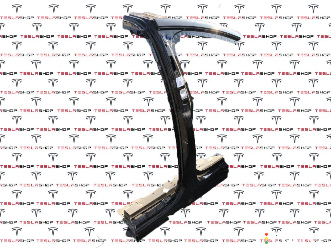 1069458-S0-C стойка кузова центральная правая Tesla Model X 2019г. - фото №3