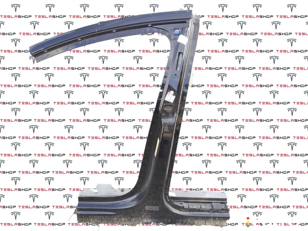 1069457-S0-C стойка кузова центральная левая Tesla Model X 2019г. - фото №1