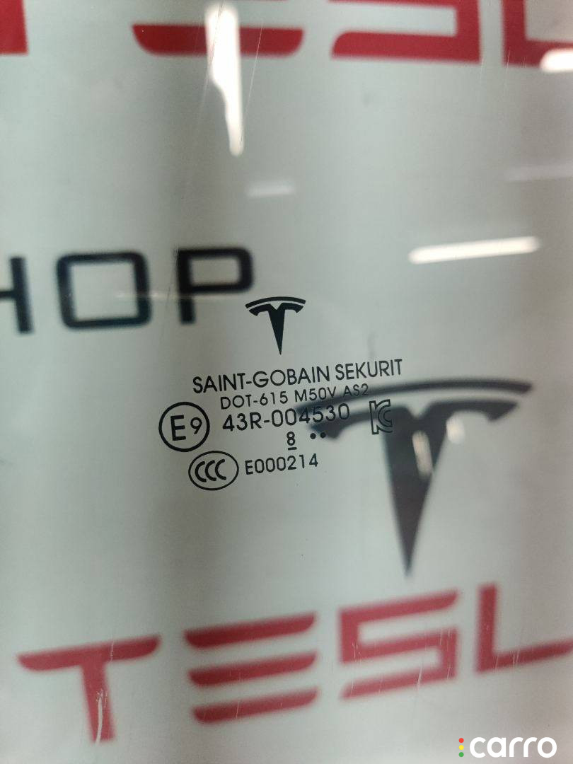 102882200J стекло двери передней левой Tesla Model X 2019г. - фото №2