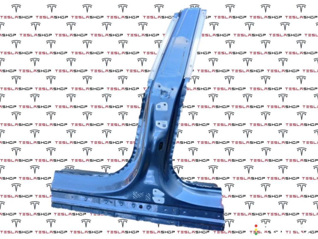 1694056-S0-B, 1693848-S0-B стойка кузова центральная левая Tesla Model S 2015г. - фото №1