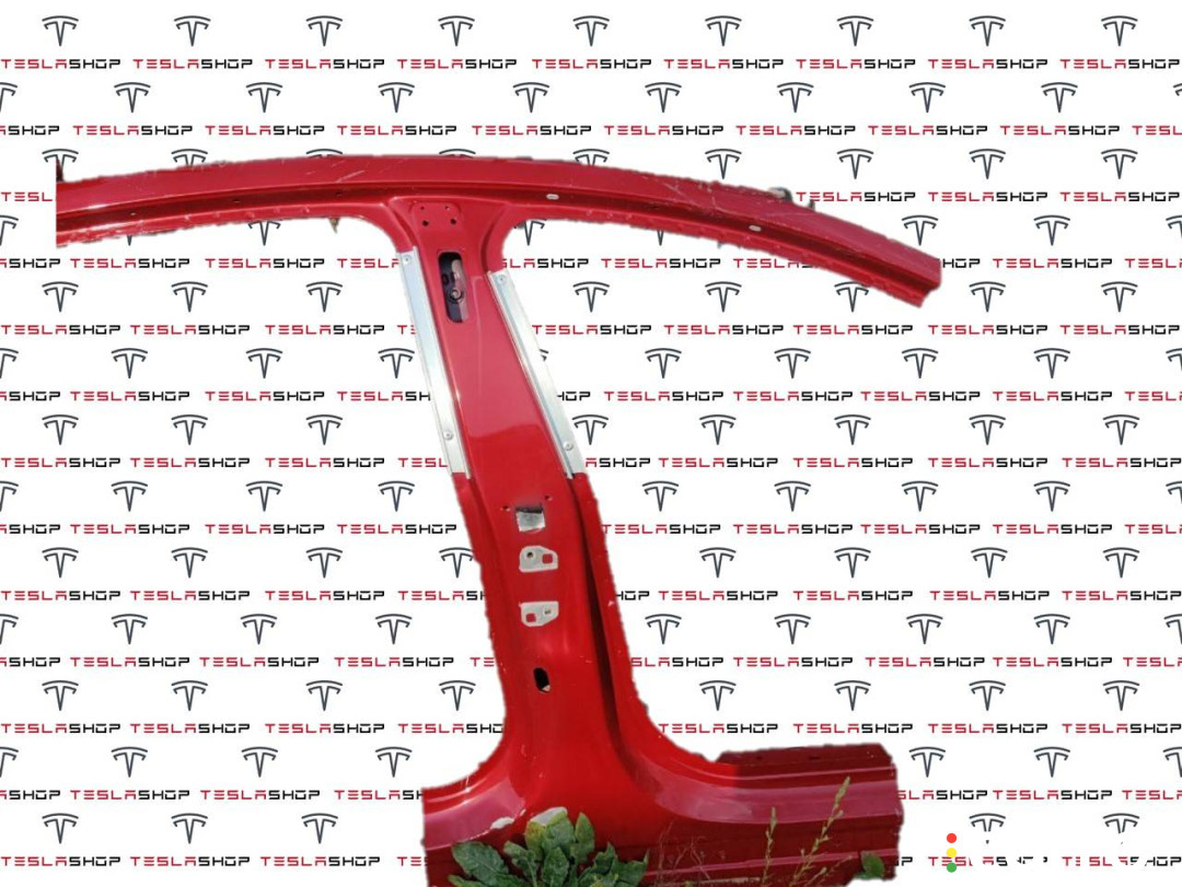 1694056-S0-B, 1693848-S0-B стойка кузова центральная правая Tesla Model S 2-й рест 2021г. - фото №1